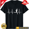 thumbnail image 1 of Running Shirt For Men Runners Heartbeat Gift Running T Shirt, LIMITED EDITION-TH73641, 1 of 2