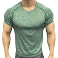 thumbnail image 1 of Running Shirts for Men Lightweigh Quick Dry Performance T-Shirt Moisture-Wicking Athletic Tee for Gym Workout Training, 1 of 5