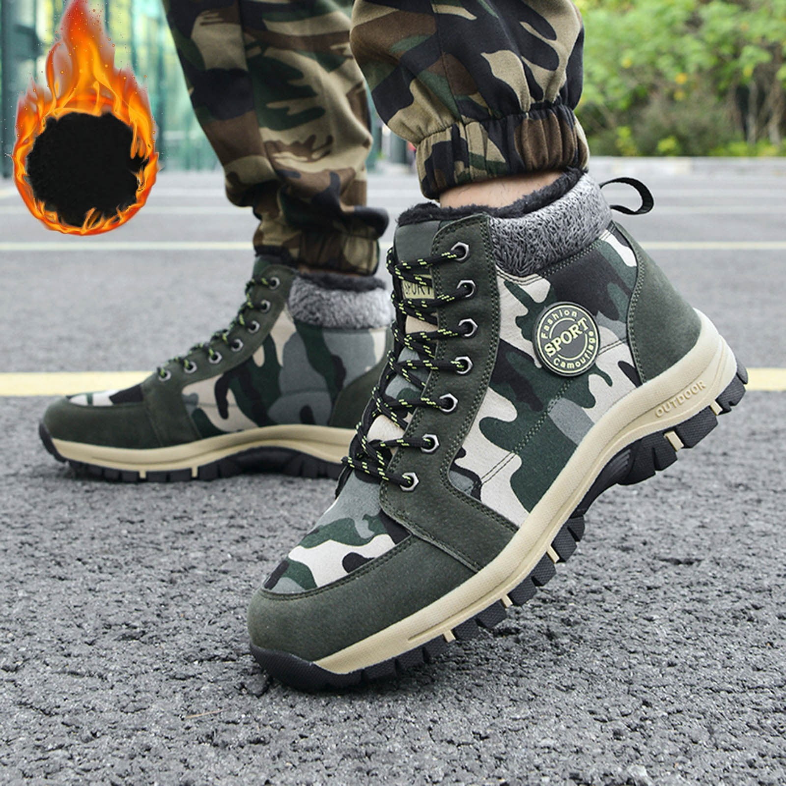 Running Shoes for Women Women Casual Pareja De Moda De Camuflaje Caliente Acolchado Botas De Nieve De Algodon Shoes Nurse Shoes for Women Women Tennis Shoes AG 41 Walmart