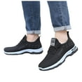 thumbnail image 1 of Running Shoes for Women Men Spring Comfortable Mesh Knit Slip on Walking Tennis Driving Work Sneakers, 1 of 6