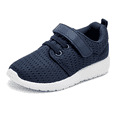 thumbnail image 1 of Toddler Boys Shoes Breathable Trail Running Sneakers Lightweight Girls Tennis Shoes Navy/White 11 M US Little Kid, 1 of 6