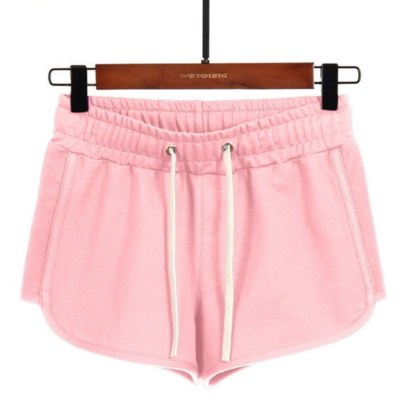 Running Shorts For Women Sevevn Fashion Women Summer Pocket Casual Elastic High Waist Workout Shorts