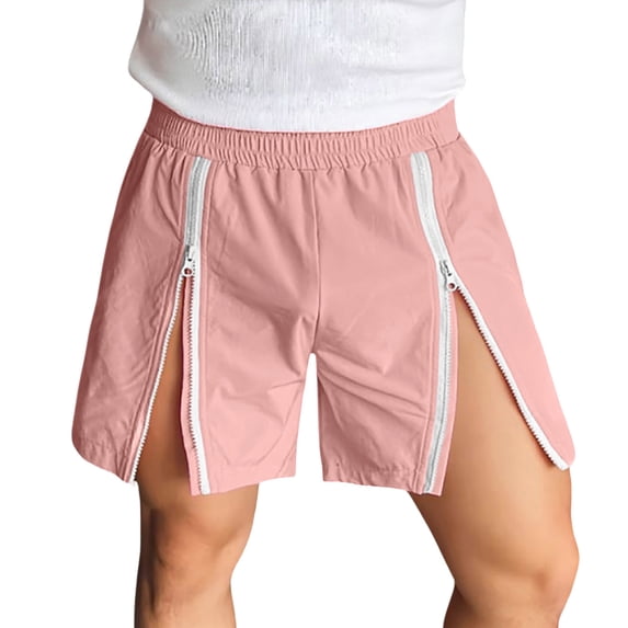 Running Shorts – Men’s 5 Inch Slim Workout Shorts Men's Stretch Waist Casual Shorts Gym Workout Running Outdoor Hiking Fitness Shorts With Zipper Comfortable Lightweight