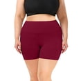 thumbnail image 1 of Running Shorts for Women High Waisted Booty Workout Biker Shorts Plus Size Fashion Yoga Shorts, 1 of 8