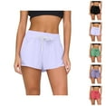 thumbnail image 1 of Running Shorts for Women Summer Loose Fit Quick Drying Moisture Wicking Yoga Gym Active Sports Workout Athletic Shorts, 1 of 5