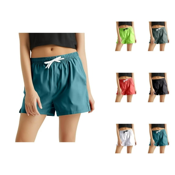 Running Shorts for Women Summer Quick Drying Moisture Wicking Loose Fit Yoga Gym Active Sports Workout Athletic Shorts