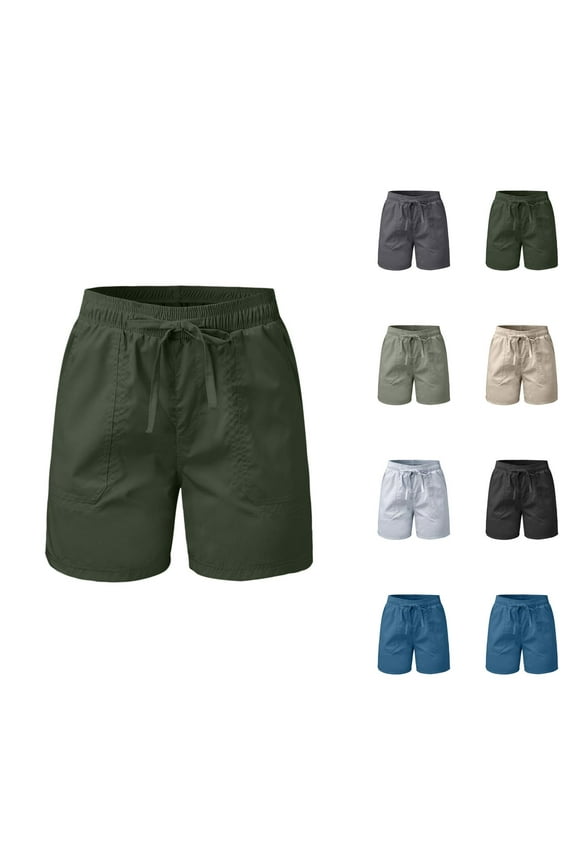 Running Shorts for Women Summer Quick Drying Moisture Wicking Pockets Yoga Gym Active Sports Workout Athletic Shorts