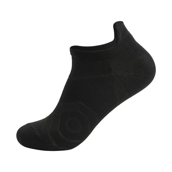 Running Socks! Audhol Outdoor Sports Socks for Men and Women Fitness Running Socks Thin Socks Shallow Cut Summer Breathable Socks Quick Drying Boat Socks Ankle Socks for Women Black One Size
