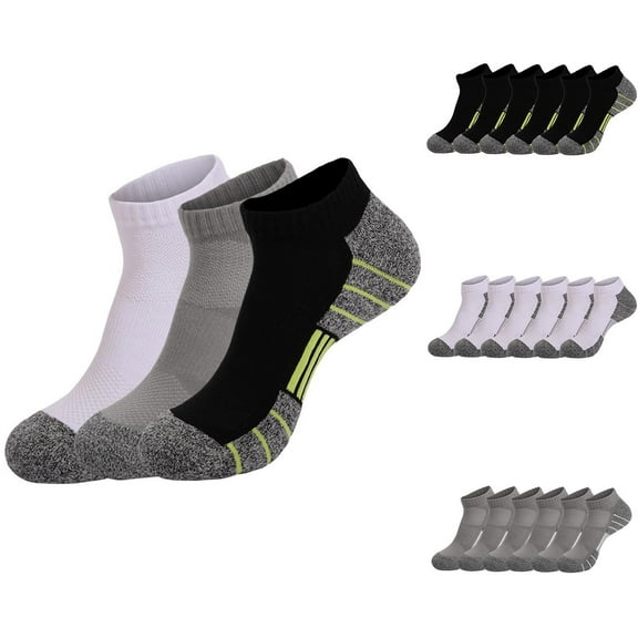 Running Socks Womens Unisex Thickened Running Sweat-Absorbent Breathable Non-Slip Sports