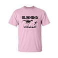 thumbnail image 1 of Running Sometimes We All Need Adult Short Sleeve T-shirt, 1 of 4