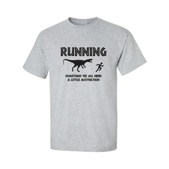 Running Sometimes We All Need Adult Short Sleeve T-shirt