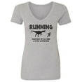 thumbnail image 1 of Running Sometimes We All Need Womens V-Neck Tee, 1 of 3