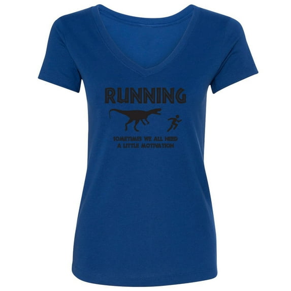 Running Sometimes We All Need Womens V-Neck Tee