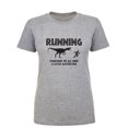 thumbnail image 1 of Running Sometimes We All Need Womens crewneck tee, 1 of 1
