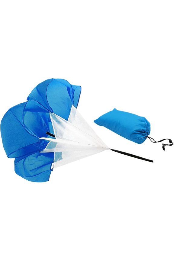 Running Speed Training: 56" Parachute with Adjustable Strap, Speed Chute Resistance Parachute for Speed and Acceleration Training Fitness Explosive Power Training, Free Carry Bag