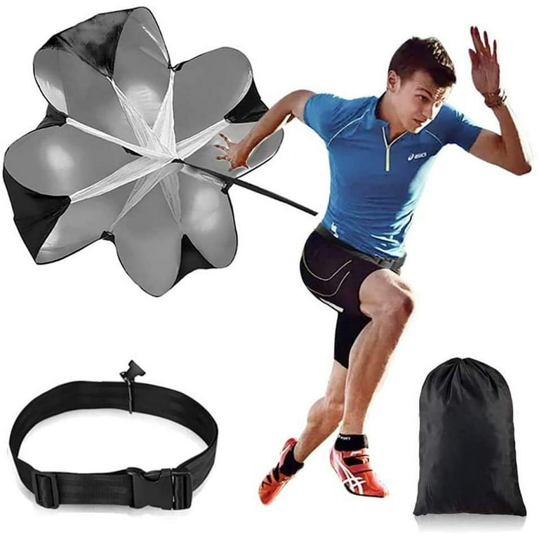 Running speed training, speed exercise resistance parachute