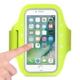 thumbnail image 1 of Running Sports Armband For Iphone 7/ 6/ 6s Or 5 Inches Device With Led In Green (5x5 Inches), 1 of 4