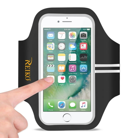 Running Sports Armband For Iphone 7 Plus/ 6s Plus Or 5.5 Inches Device In Black (5.5x5.5 Inches)