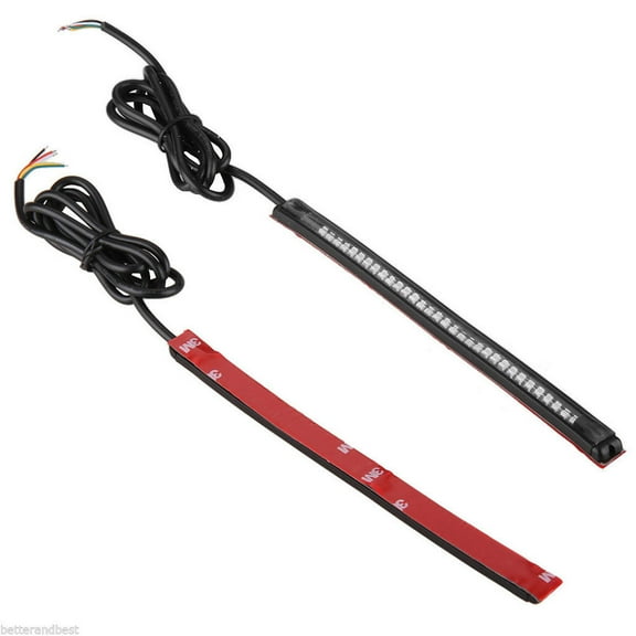 Running Tail Light for Motorcycle Shock-resistant LED Strip License Plate Truck Brake