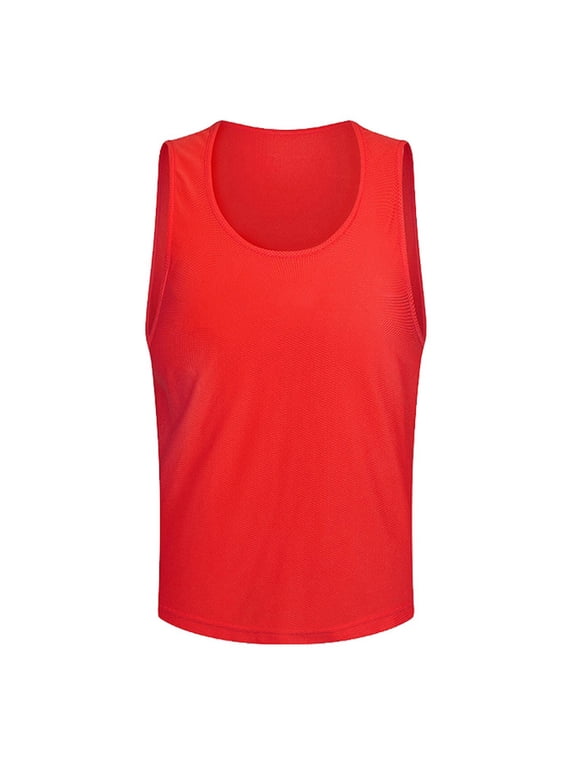 Running Tank Top Men Sleeveless Tee Shirts Running Shirt Bodybuilding Beach Gym Muscle Tank Base Layer Shirt Loose Fit Gym Clothes for Men