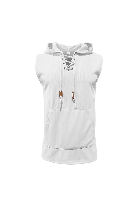 Running Tank Top Men Sleeveless Undershirts Stringer Tank Top Athletic Casual Muscle Tank Bodybuilding Gym Vest Loose Fit Gym Clothes for Men