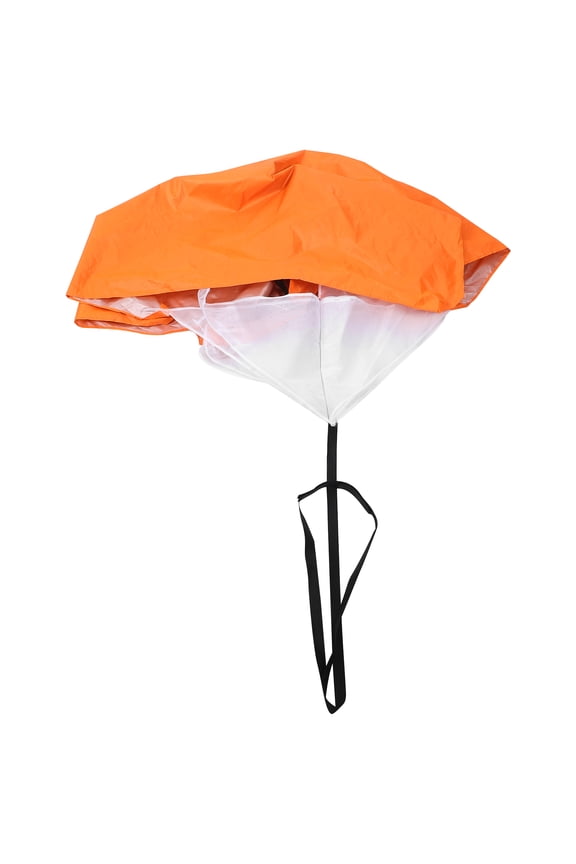 Running Training Parachute in Orange for Athletes Boosts Speed Resistance and Explosive Power
