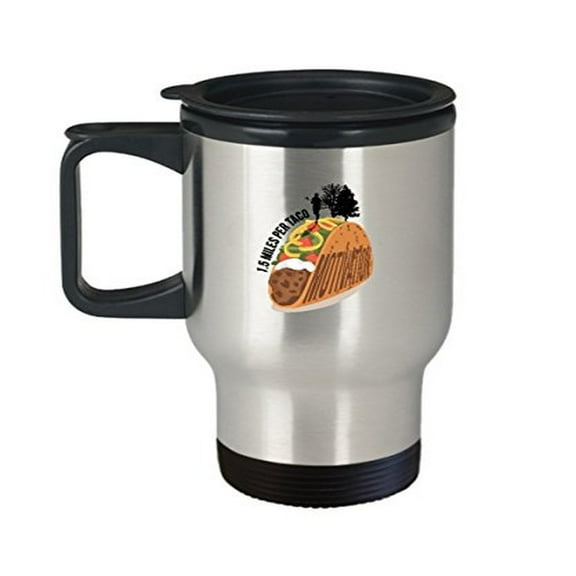 Stylish 14 Oz Travel Mug - Ideal Runner Gift - Stainless Steel Coffee Cup