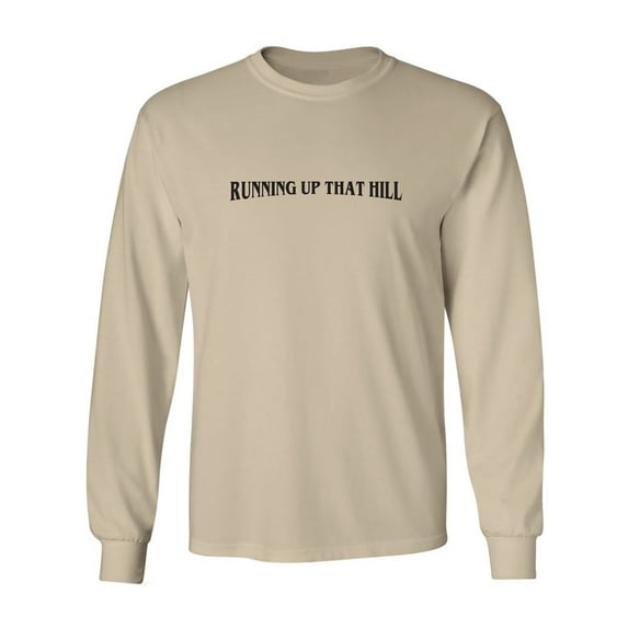 Running Up That Hill Adult Long Sleeve T-shirt