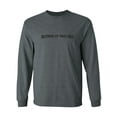 thumbnail image 1 of Running Up That Hill Adult Long Sleeve T-shirt, 1 of 3