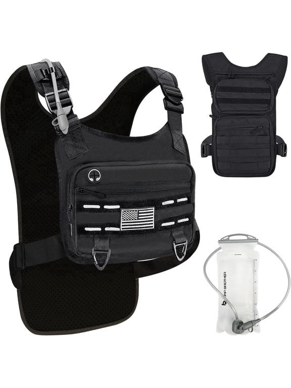 Running Vest for Women Men with 500ml/1.5L Water Bottle, Adjustable Hydration Vest with Water Bladder |Reflective |Lightweight |Muti-Pockets |Breathable for Running Accessories for Hiking
