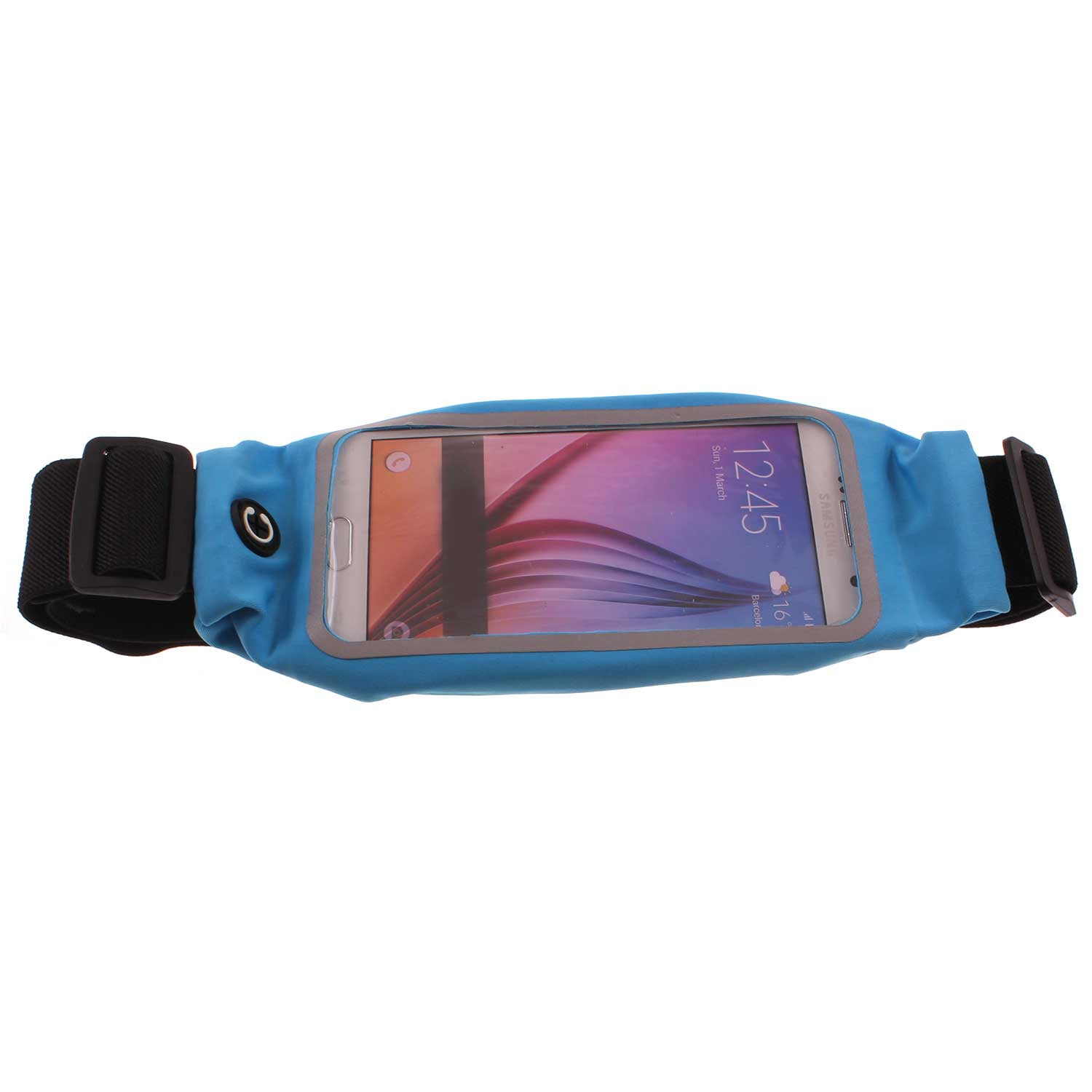 Running Waist Bag Belt Band for Samsung Galaxy A33 5G/A53 5G - Sports Gym Workout Case Cover Pouch Reflective