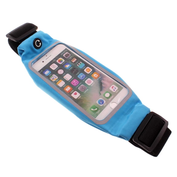 Running Waist Bag Compatible With iPhone 11/12/13/14 Pro, Plus, Pro Max - Belt Band Sports Gym Workout Case Cover