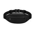 thumbnail image 1 of Running Waist Pack - Hiking Cycling Workout Belt Bag - Adjustable , for Phones, Money, Keys - black, 1 of 5
