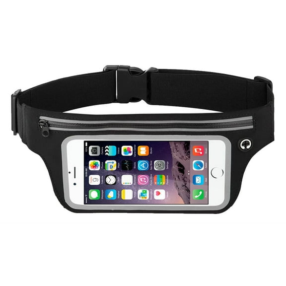 Paraugas Running Waist Pack Phone Holder  Slim Workout Fanny Pack with Touchscreen Case Pocket