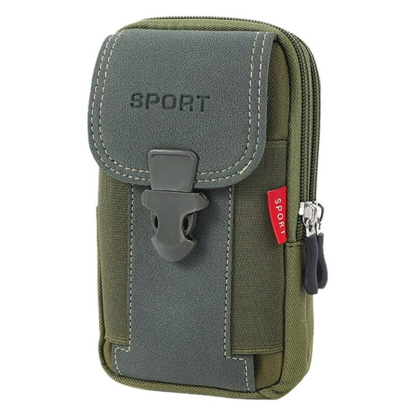 Running Waist Pack Phone Pouch Adjustable Belt Bag for Smartphones Outdoor Sports Fitness Jogging Cycling Hiking Adventure Work Travel Essential Gear Men Women