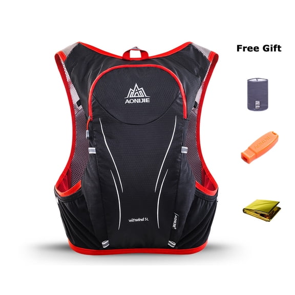 Running Water Bag Backpack Sports Vest,Bag LXL 2pcs 500ml BTL