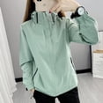 thumbnail image 1 of Running Wear Casual Sports Windbreaker Jacket (L, TendrilGreen), 1 of 6