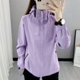 thumbnail image 1 of Running Wear Casual Sports Windbreaker Jacket (M, BellflowerPurple), 1 of 6