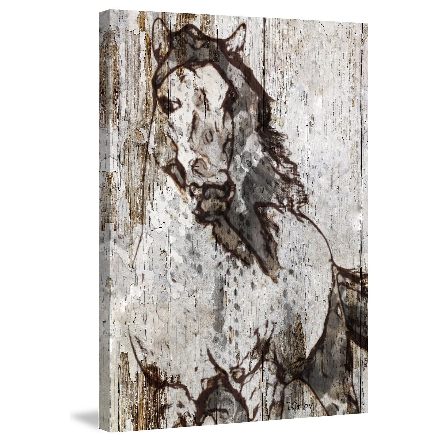 "Running Wild" Painting Print on Wrapped Canvas