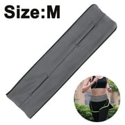 Running belts women and men, flip-waist belt pouch, key clip - fits cell phone pocket