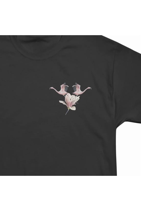 Running flamingo T-Shirt Tee Gift For Him Merch For Her Apparel For Friend