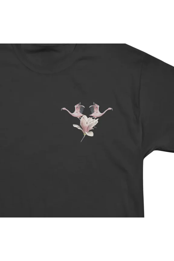 Running flamingo T-Shirt Tee Gift For Him Merch For Her Apparel For Friend