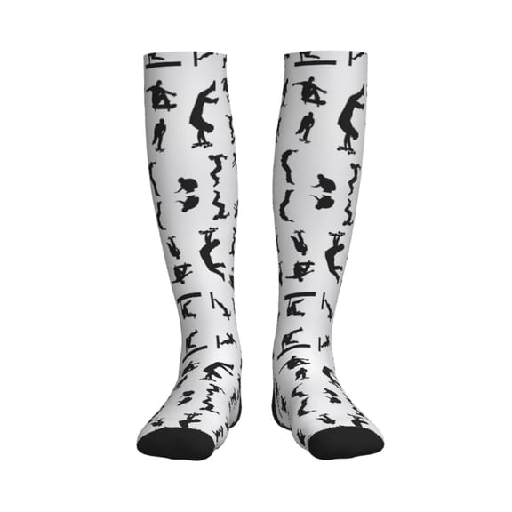 Runningway Cool Parkour Sports Extreme Compression Socks Best Support for Women Men Athletic Running Cycling