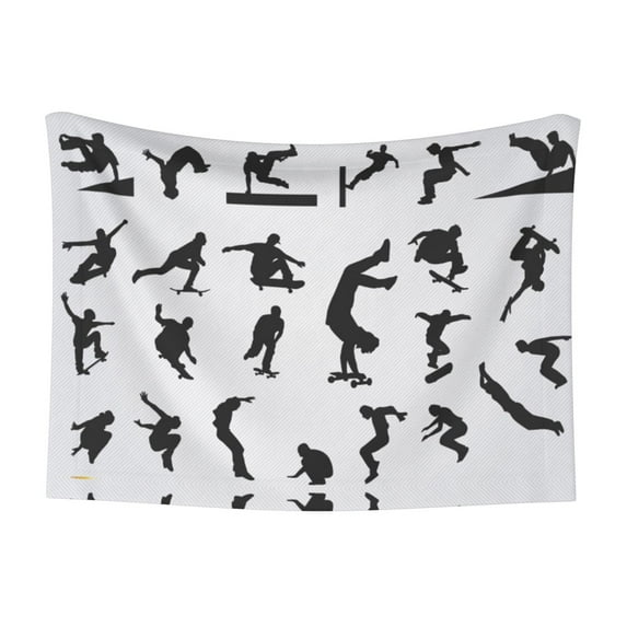 Runningway Cool Parkour Sports Extreme Dog Blanket Soft Warm Flannel Cat Blanket Great Pet Throw for Cats Puppy Small Medium Large Dog