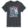 thumbnail image 1 of Runs On Coffee Daddy  - Men's Short Sleeve Graphic T-shirt, 1 of 4