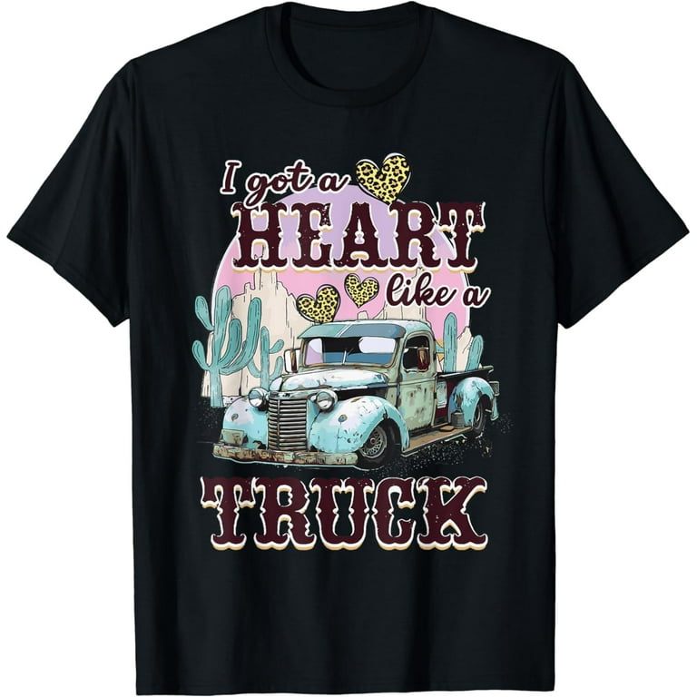 Leopard Heart Truck Tee Leopard Heart Truck Tee
