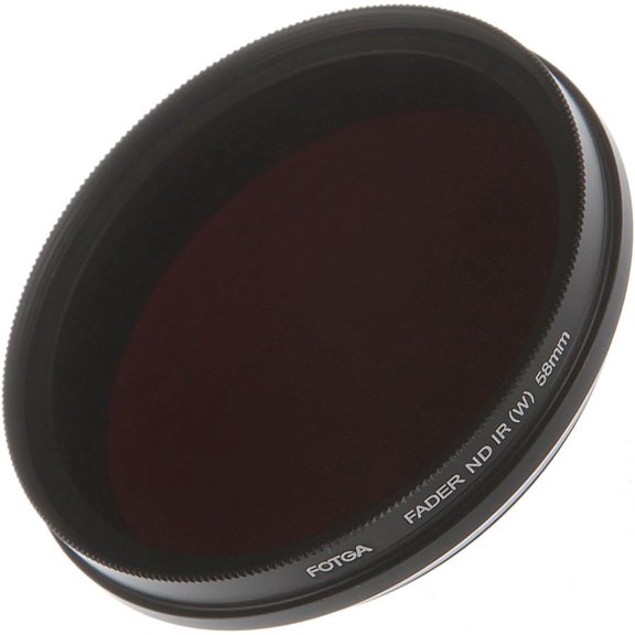 Runshuangyu 58MM Optical Glass Circular Infrared X-Ray Adjustable IR Pass Filter, Variable from 530nm to 750nm 590nm 680nm 720nm for DSLR Camera Photography