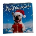 thumbnail image 1 of Runskmd French Bulldog Calendar 2026 - Large 12 Month 2026 Wall Calendar - Month to View Funny Frenchie Wall Planner, 1 of 7