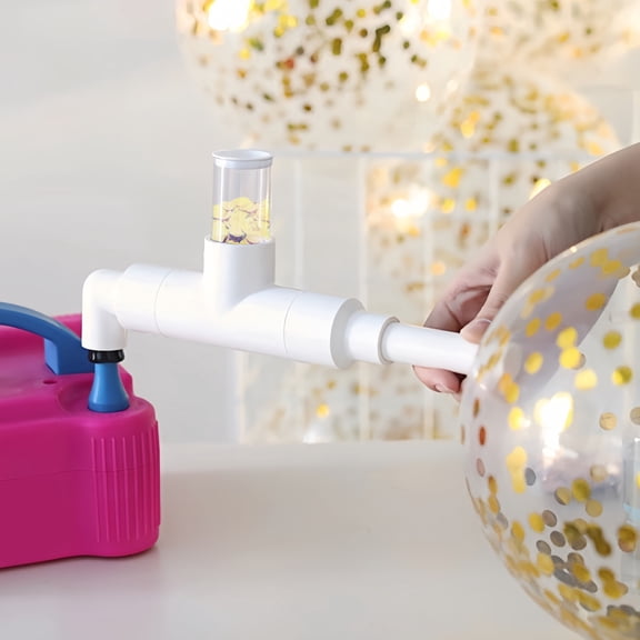 Runspich Balloon Stuffing Machine for Sequin and Confetti Filler Tool