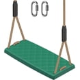 Runstore Plastic Swing Seat with Adjustable Rope, 300lbs Capacity Heavy ...